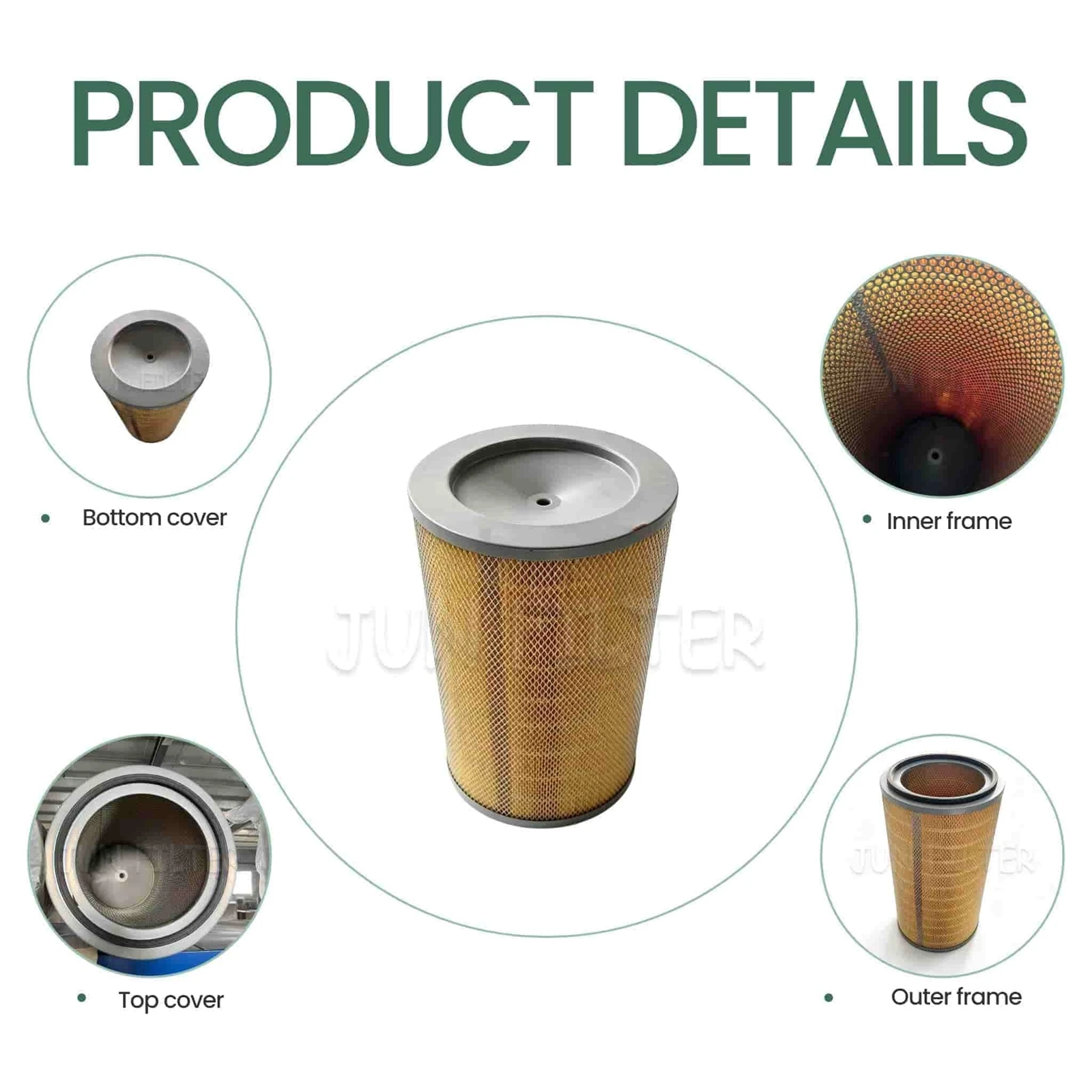 Heavy-Duty Air Filter Element Heavy-Duty Air Filter Element