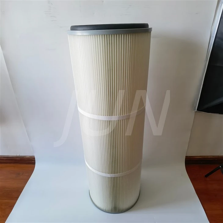 Shot Blasting Dust Filter Cartridge Polyester Anti Static Waterproof